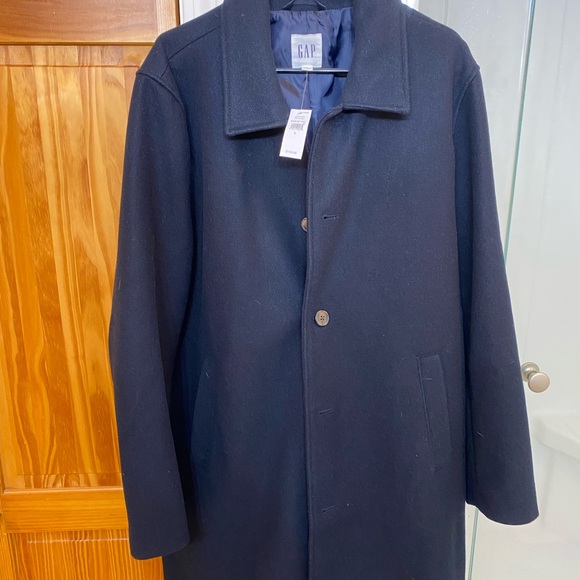 GAP Men's Navy Coat